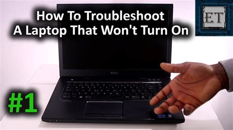 Laptop won't turn on .